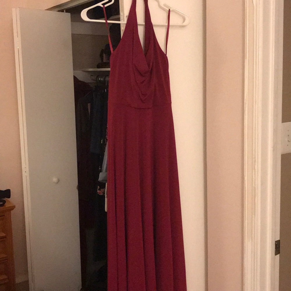 Maroon Dress- Ann Taylor 4P